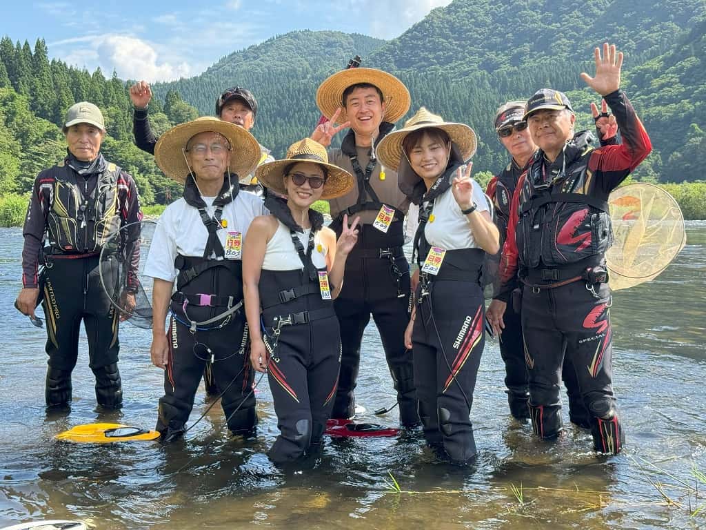 鮎釣り教室