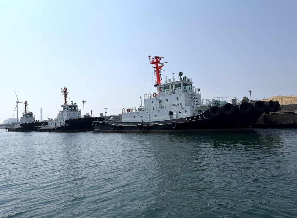 能代港 採水ポイント