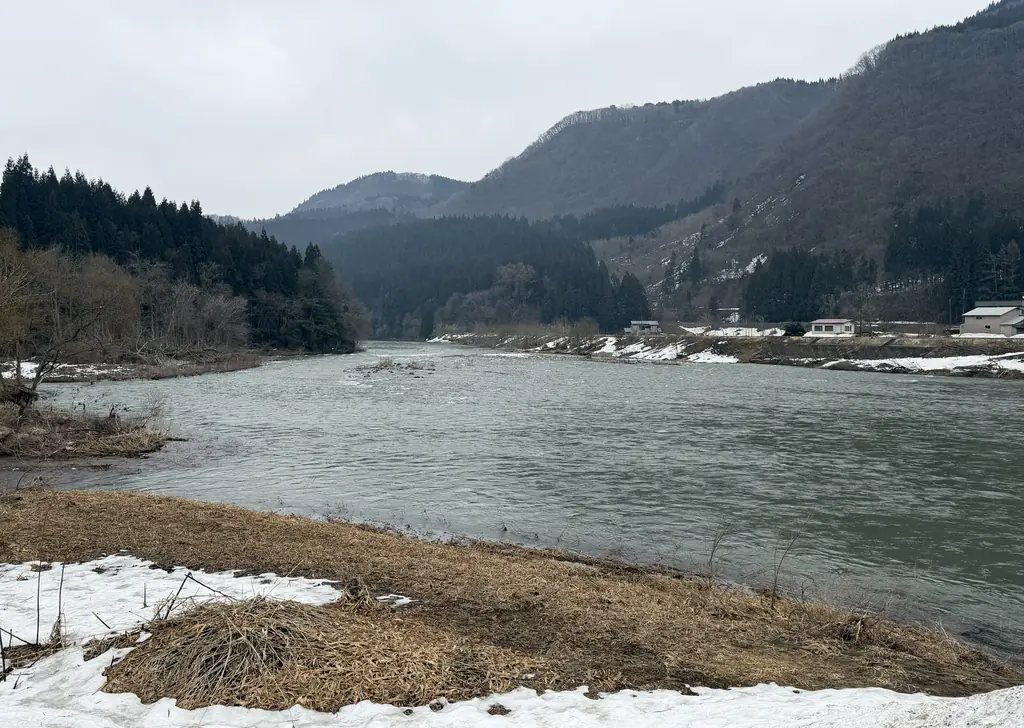 前田地区の朝の様子
