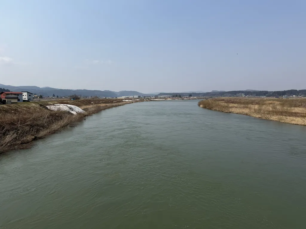 阿仁川下流部新田目
