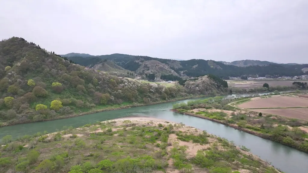 阿仁川合流点