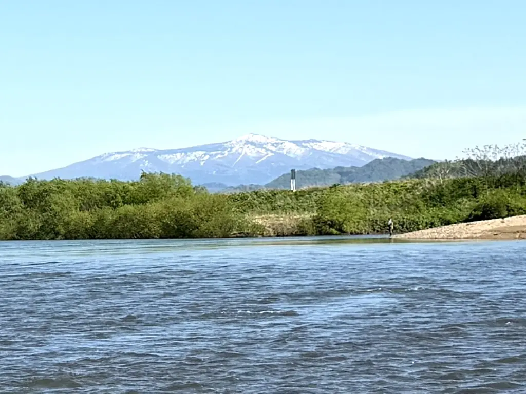 小阿仁川合流点