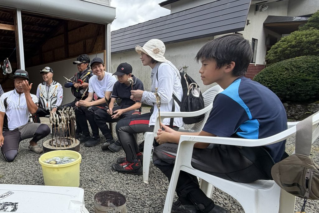 鮎の試食会