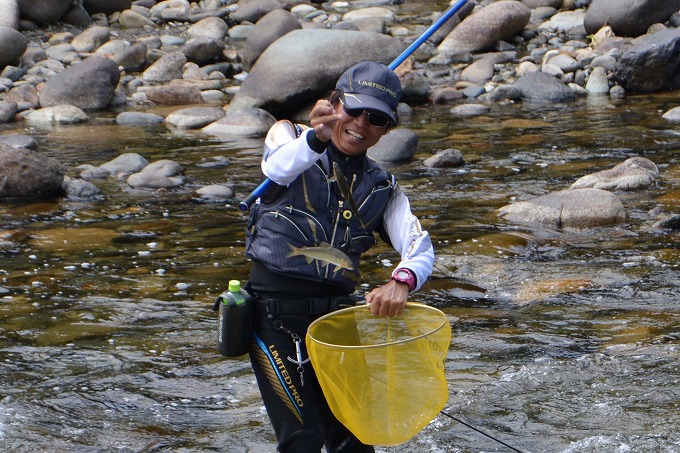 阿仁川鮎釣り上達講座イメージ