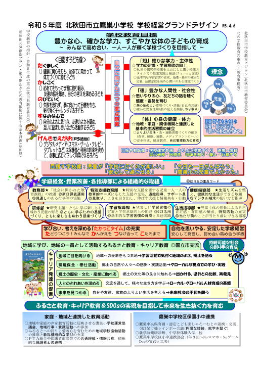北秋田市立鷹巣小学校